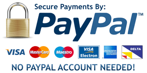 PayPal/Credit Card Payment